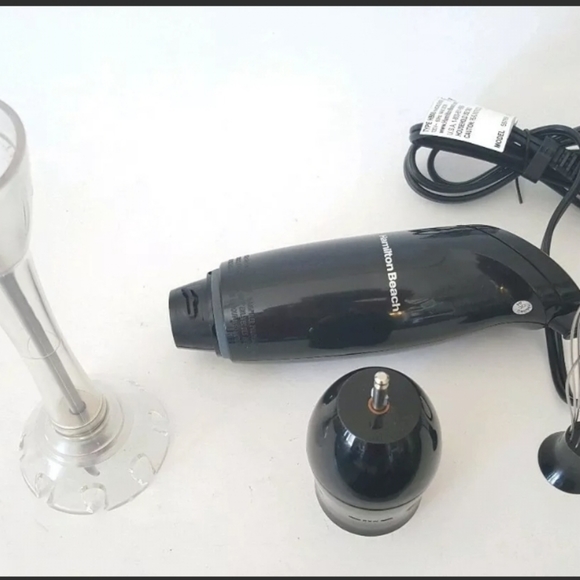 Hamilton Beach HB06 Black Emersion Hand Blender & Whisk With Case - Picture 4 of 6